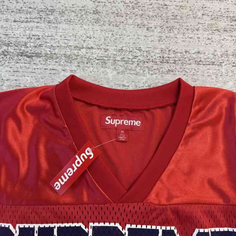 Camiseta Supreme Jersey Bones Football Red