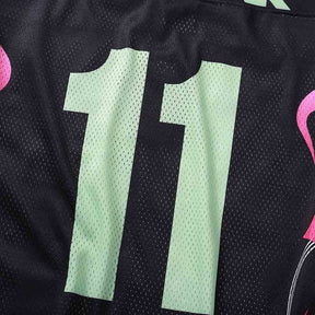 Camisa Hellstar Jersey Long Pink Flame