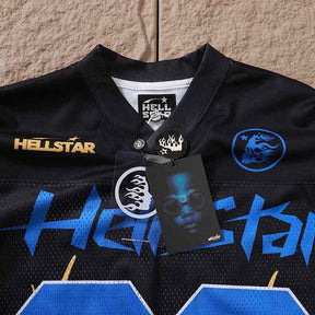 Camisa Hellstar Jersey Long Yellow Flame