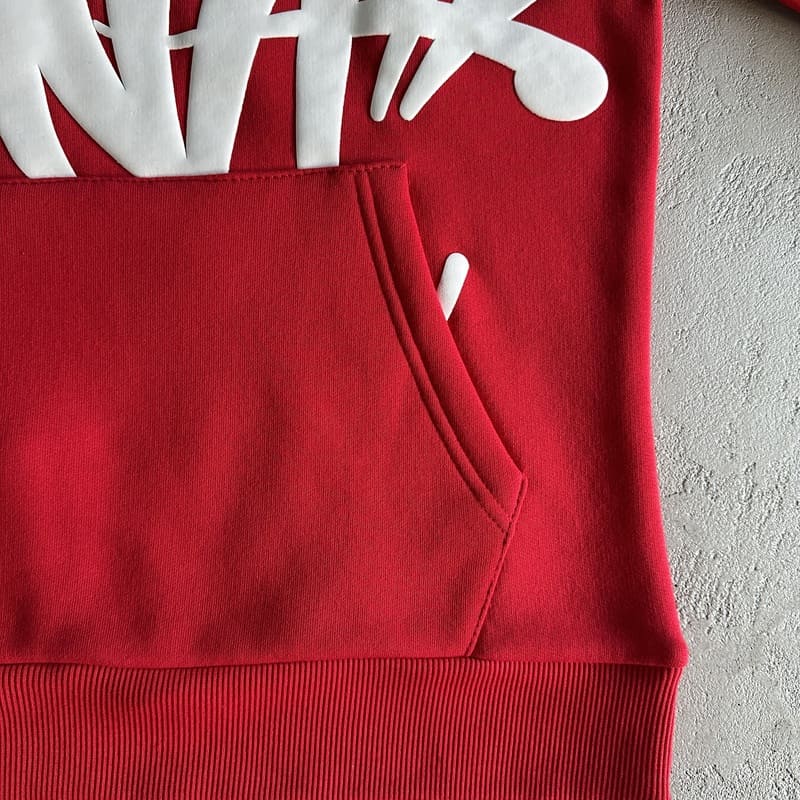 Conjunto Team Syna Hood Twinset Red