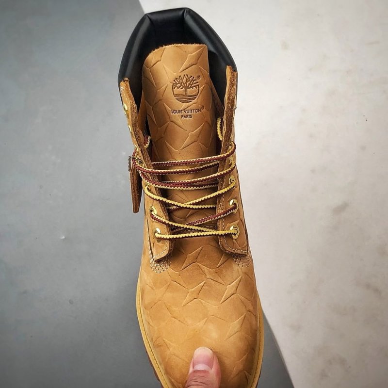 Bota Timberland x Supreme Diamond Plate 6" Premium Waterproof Wheat