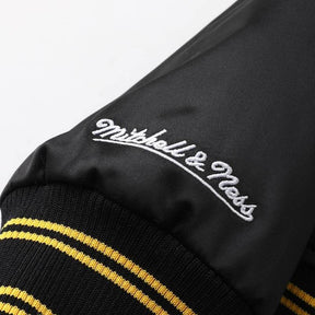 Jaqueta Supreme x Mitchell & Ness Varsity Satin Black