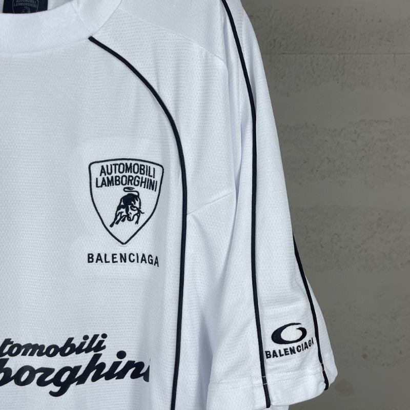 Pronta Entrega - Camiseta Balenciaga Lamborghini Soccer Branca