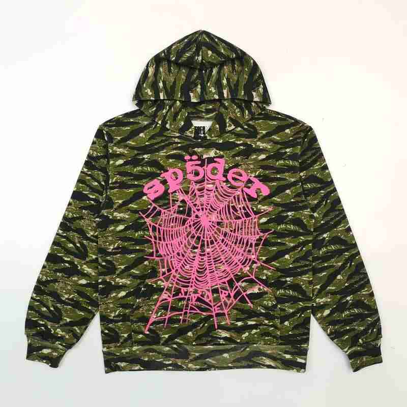 Moletom Sp5der OG Web V2 Tiger Camo