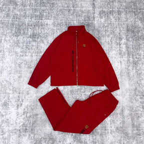 Conjunto Aimé Leon Dore x Porsche Nylon Track Red