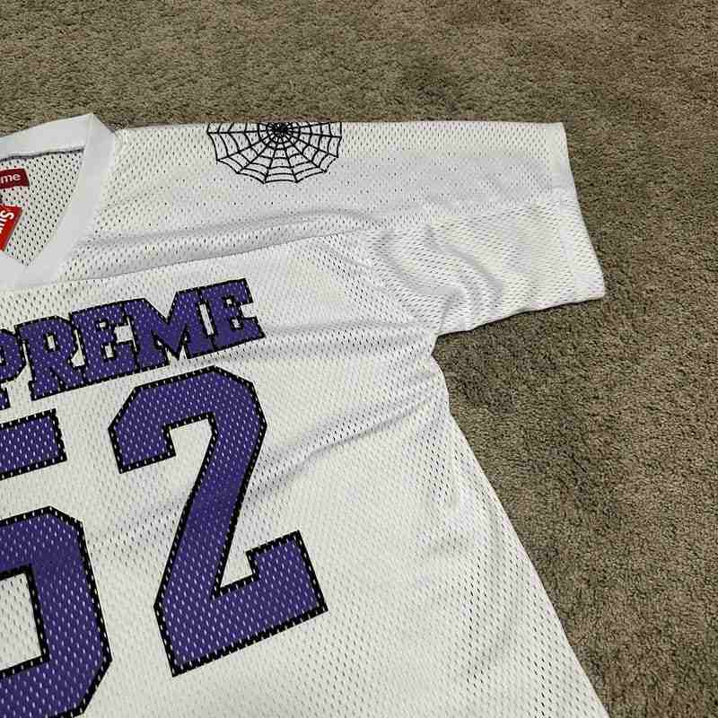 Camiseta Supreme Spiderweb Football White