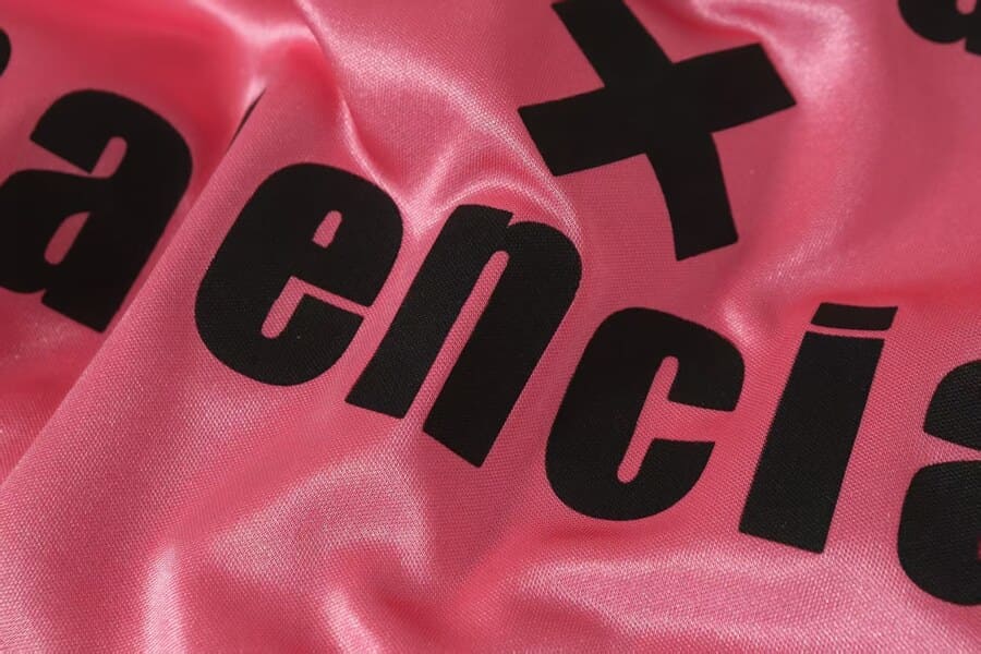 Camisa Balenciaga x Adidas Athletic Jersey Rosa