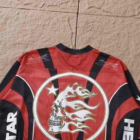 Camisa Hellstar Jersey Long Red