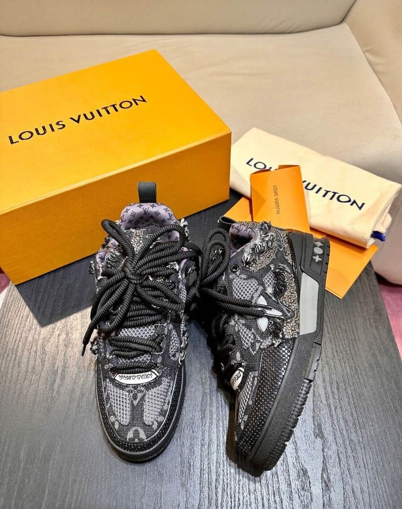 Louis Vuitton LV Skate Black Swarovski Monogram