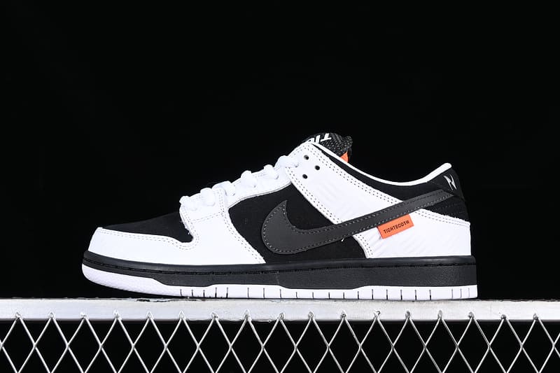 Nike SB x TIGHTBOOTH Dunk Low Pro Black and White