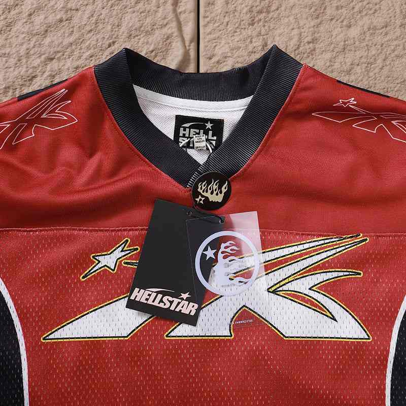 Camisa Hellstar Jersey Long Red