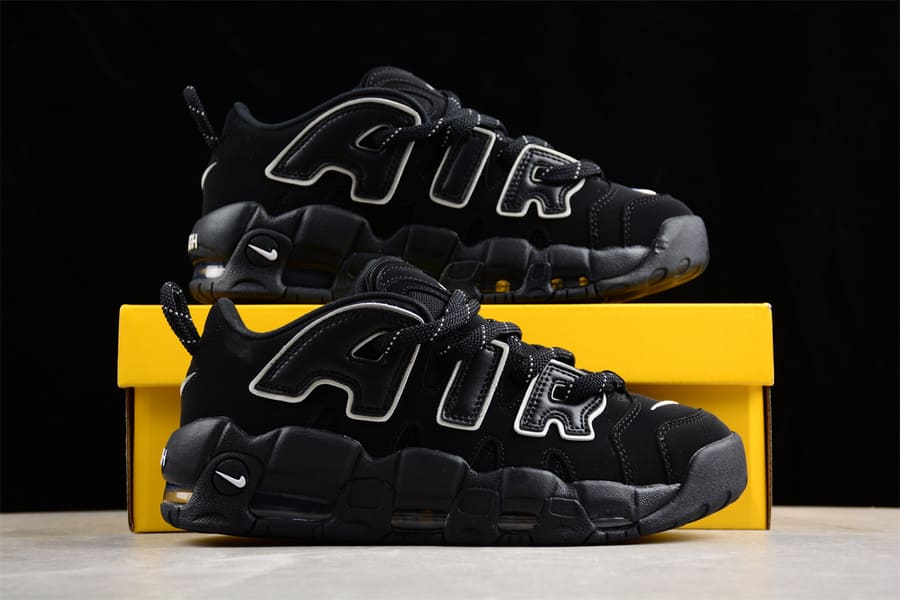 Pronta Entrega - Nike Air More Uptempo Low AMBUSH Black