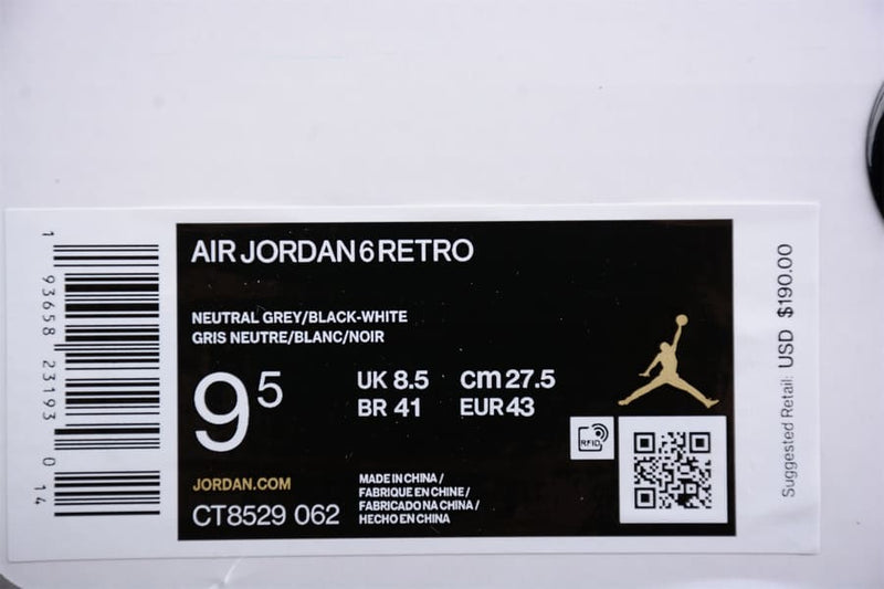 Air Jordan 6 Retro Hare