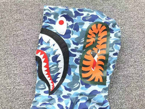 Moletom Bape Shark ABC Camo Azul