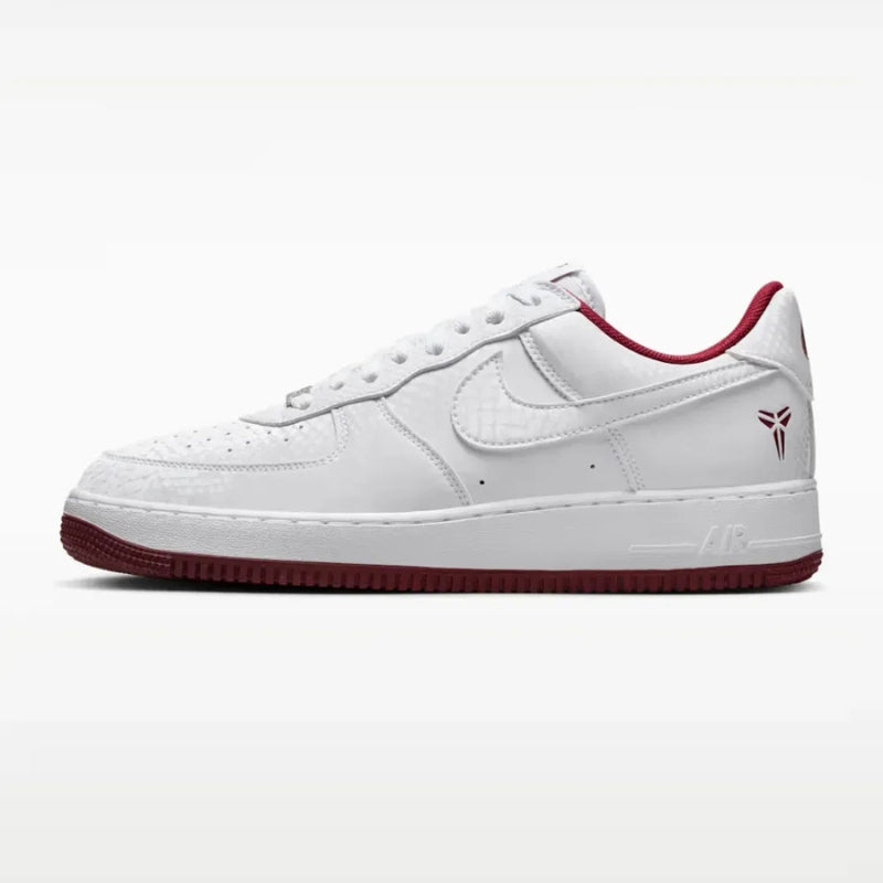 Kobe Bryant x Nike Air Force 1 Lower Merion Aces Team Red