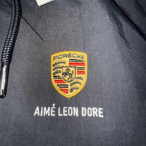 Conjunto Aimé Leon Dore x Porsche Nylon Track Black