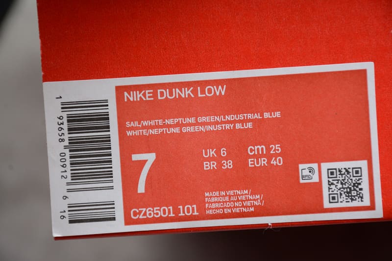Nike Dunk Low x Kasina Neptune Green