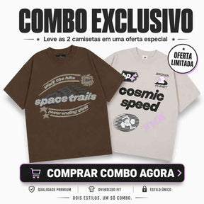 Combo 2 Camisetas Broken Planet (PRONTA ENTREGA)