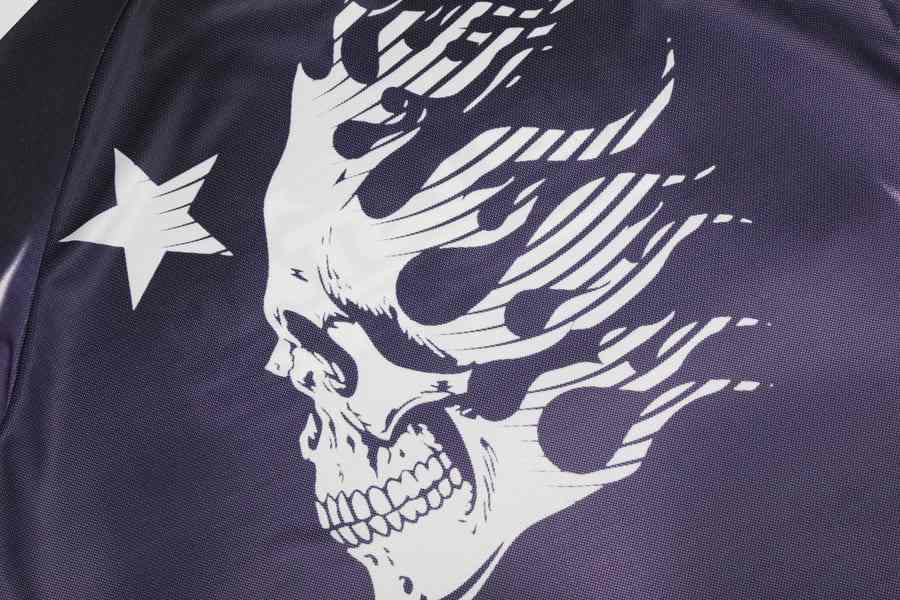 Camiseta Hellstar Jersey Logo Skull Purple