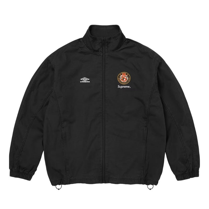 Jaqueta Supreme x Umbro Cotton Ripstop Track Black