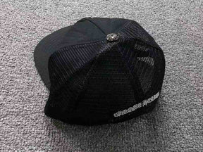 Boné Chrome Hearts Trucker Cemetery Preto/Branco