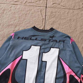 Camisa Hellstar Jersey Long Grey