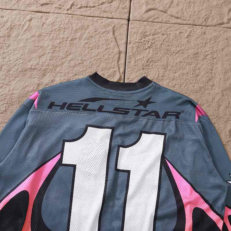 Camisa Hellstar Jersey Long Grey