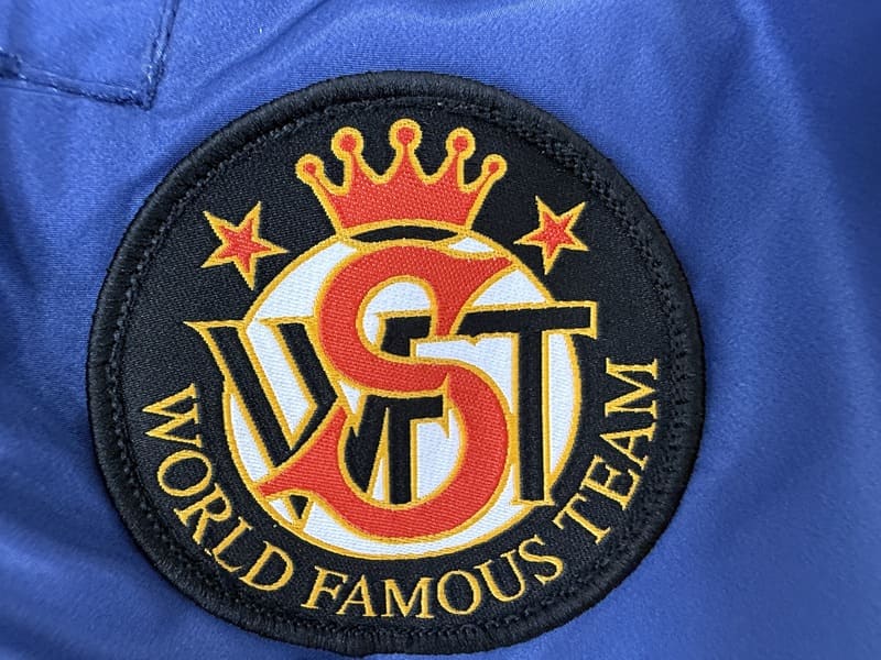 Jaqueta Supreme x Umbro Gradient Track Blue