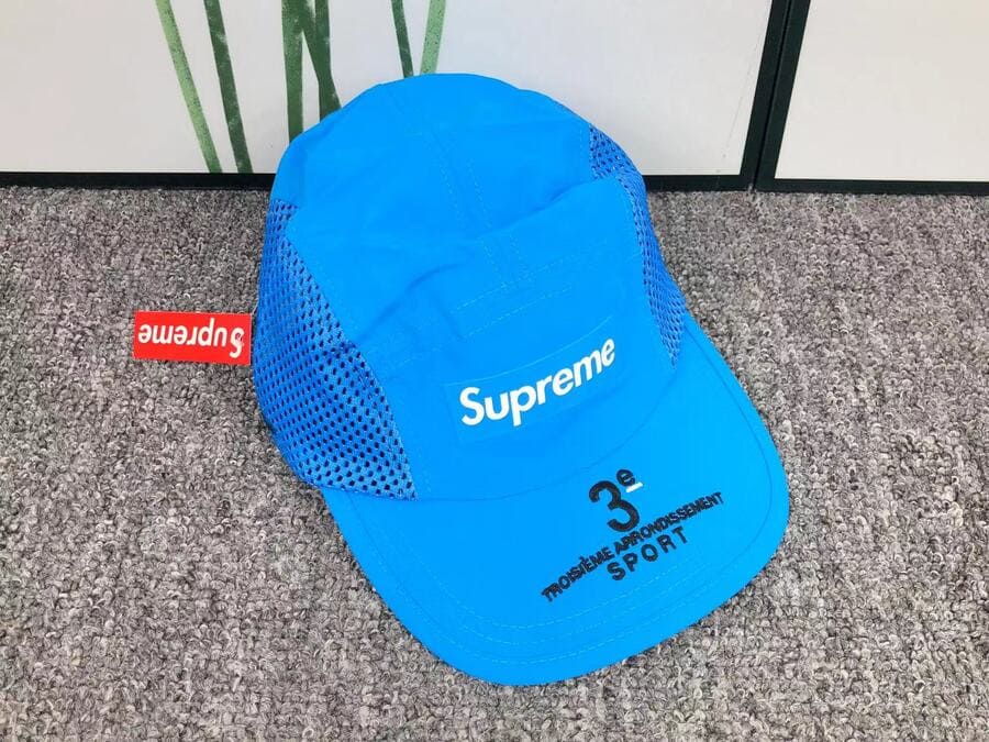 Boné Supreme Mesh Side Panel Camp Azul