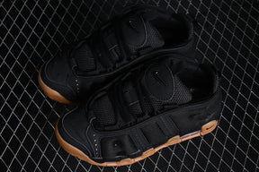 Nike Air More Uptempo Low Black Gum