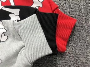 Moletom Amiri Bones Stacked Cinza