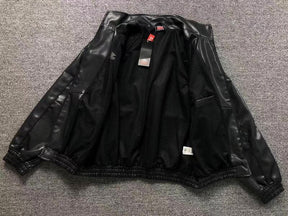 Jaqueta Supreme x Umbro Leather Track Black