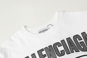 Camisa Balenciaga 1917 Logo "9" Branca