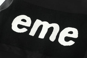 Jaqueta Supreme Big Logo Chenille Varsity Black