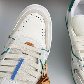 Louis Vuitton LV Trainer White Blue
