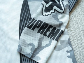 Camisa Fox Racing x Supreme DMX Snow Camo