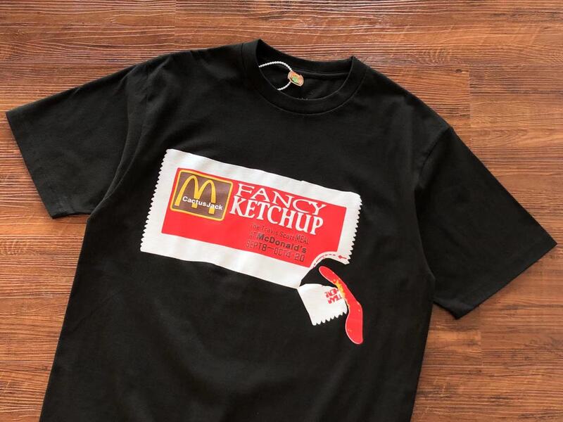 Camiseta Travis Scott x McDonald’s Fancy Ketchup