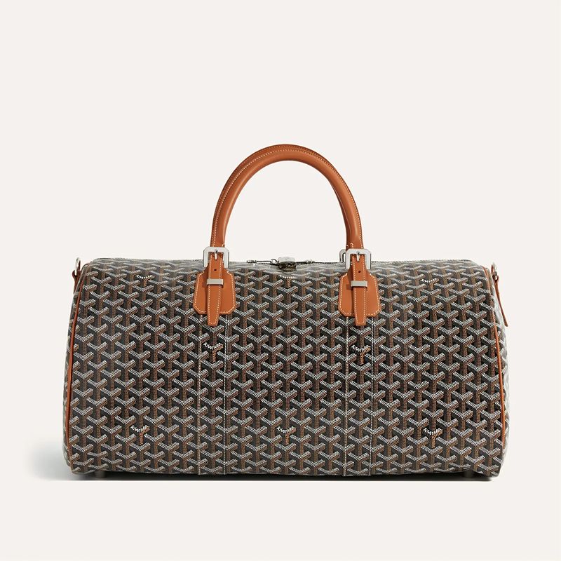 Bolsa Goyard Boston 50 Black Tan