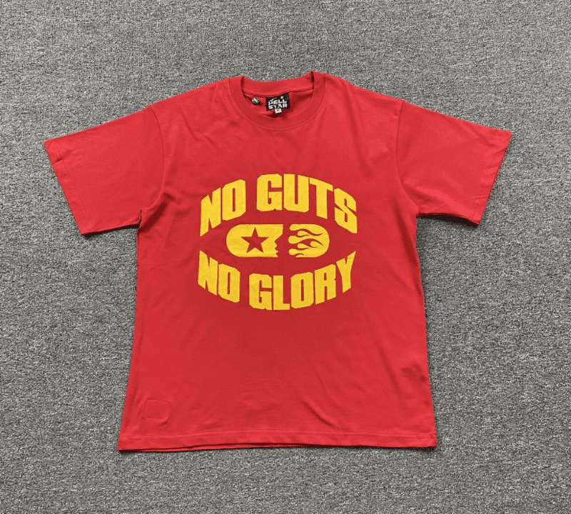 Camiseta Hellstar No Guts No Glory Vermelha