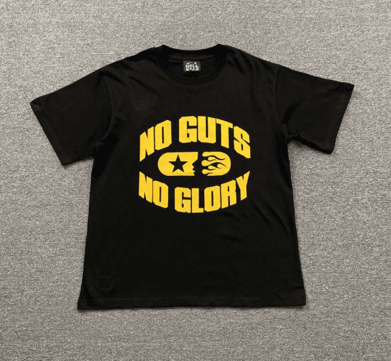 Camiseta Hellstar No Guts No Glory Preta