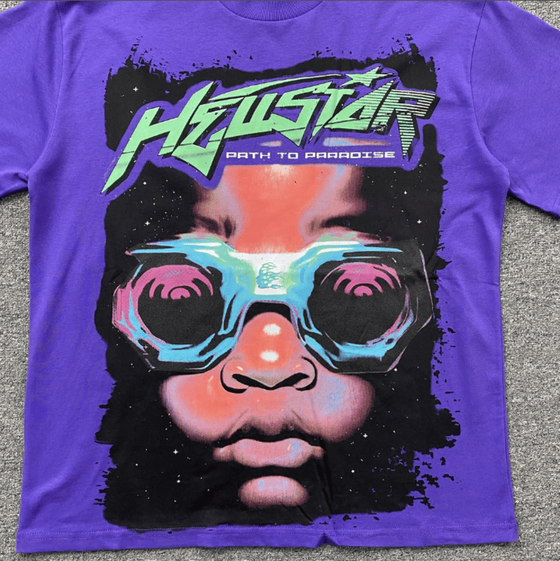 Pronta Entrega - Camiseta Hellstar Hellstar Goggles Roxa