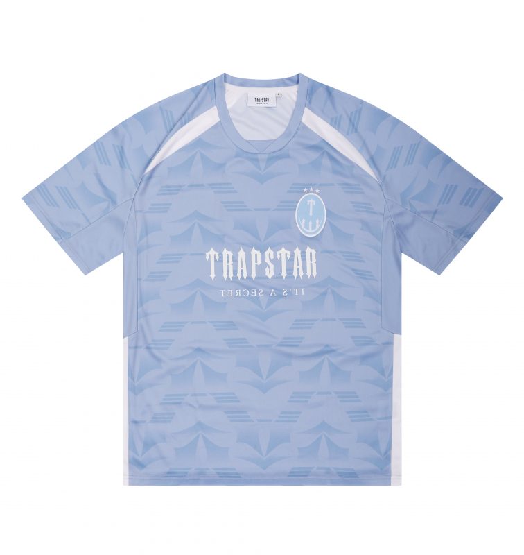 Camiseta Trapstar Irongate Football Jersey Azul