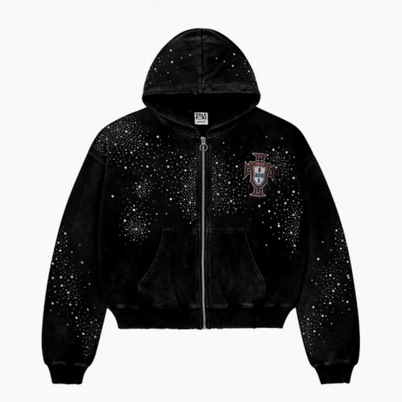 Moletom Vale Forever Sun Custered Zip Black