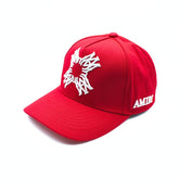 Boné Amiri MA Quad Canvas Vermelho