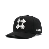 Boné Amiri MA Quad Canvas Preto