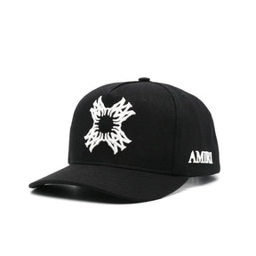 Boné Amiri MA Quad Canvas Preto