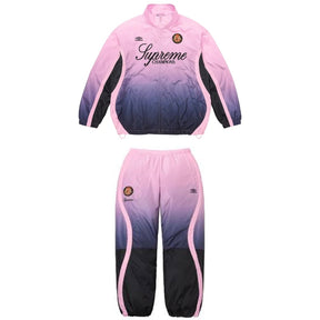 Conjunto Supreme x Umbro Gradient Track Pink