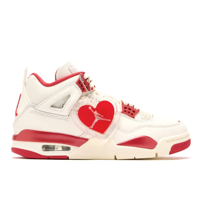 Air Jordan 4 Valentine's Day Pale Ivory Sierra Red (2026)