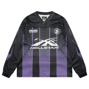 Camisa Hellstar Jersey Long Purple/Black