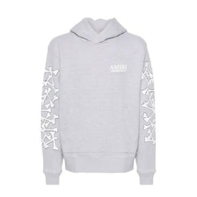 Moletom Amiri Bones Stacked Cinza